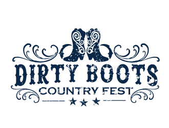 Dirty Boots Country Fest logo design by coco