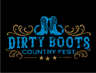 Dirty Boots Country Fest logo design by coco