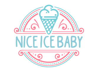 Nice Ice Baby logo design by ElonStark
