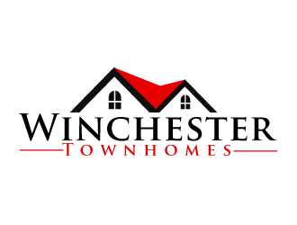 Winchester Townhomes logo design by ElonStark