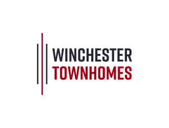 Winchester Townhomes logo design by GassPoll