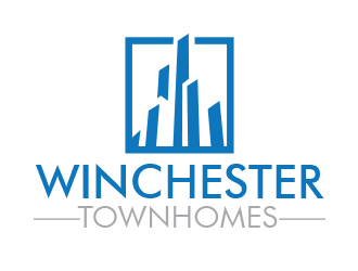 Winchester Townhomes logo design by dddesign