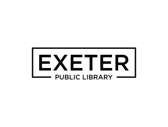 Exeter Public Library logo design by p0peye