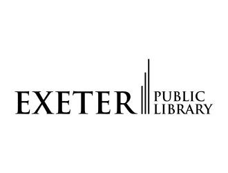 Exeter Public Library logo design by p0peye