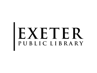 Exeter Public Library logo design by pel4ngi