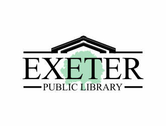 Exeter Public Library logo design by hopee