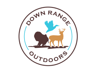 Down Range Outdoors logo design by GemahRipah