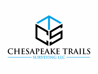 Chesapeake Trails Surveying LLC logo design by Franky.