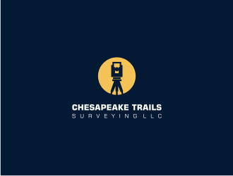 Chesapeake Trails Surveying LLC logo design by Susanti