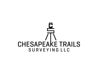 Chesapeake Trails Surveying LLC logo design by haidar