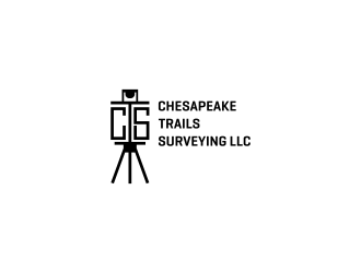 Chesapeake Trails Surveying LLC logo design by haidar