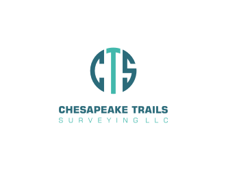 Chesapeake Trails Surveying LLC logo design by Susanti