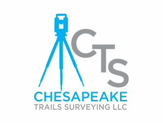Chesapeake Trails Surveying LLC logo design by hopee
