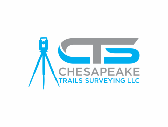 Chesapeake Trails Surveying LLC logo design by hopee