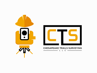 Chesapeake Trails Surveying LLC logo design by DuckOn
