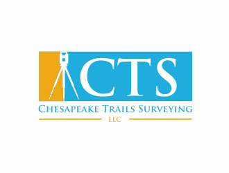 Chesapeake Trails Surveying LLC logo design by langitBiru