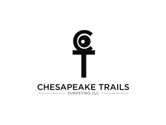 Chesapeake Trails Surveying LLC logo design by narnia
