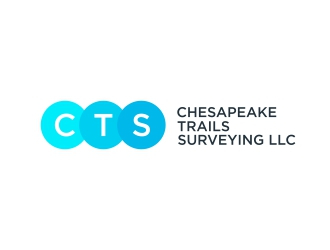 Chesapeake Trails Surveying LLC logo design by epscreation