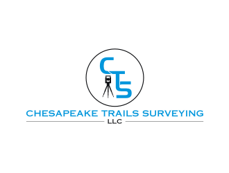 Chesapeake Trails Surveying LLC logo design by RatuCempaka