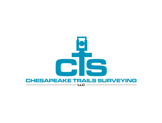 Chesapeake Trails Surveying LLC logo design by RatuCempaka