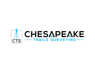 Chesapeake Trails Surveying LLC logo design by ingepro