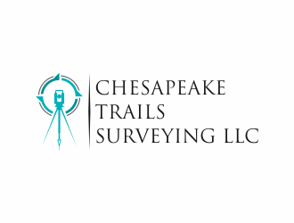 Chesapeake Trails Surveying LLC logo design by y7ce