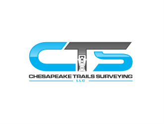 Chesapeake Trails Surveying LLC logo design by evdesign