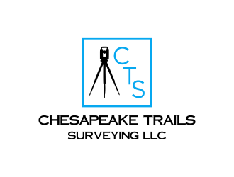 Chesapeake Trails Surveying LLC logo design by hoqi