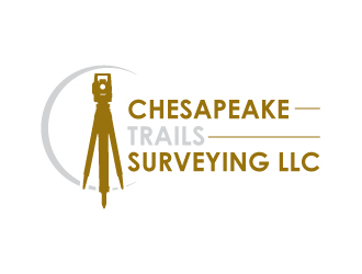 Chesapeake Trails Surveying LLC logo design by uttam