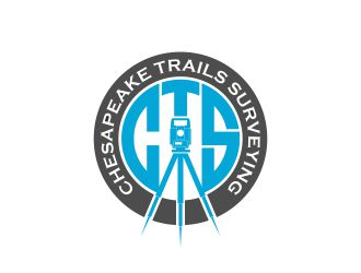 Chesapeake Trails Surveying LLC logo design by assava