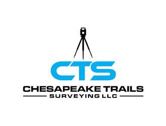 Chesapeake Trails Surveying LLC logo design by alby