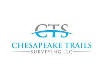 Chesapeake Trails Surveying LLC logo design by alby