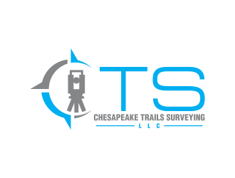 Chesapeake Trails Surveying LLC logo design by rokenrol