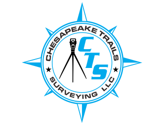 Chesapeake Trails Surveying LLC logo design by qqdesigns