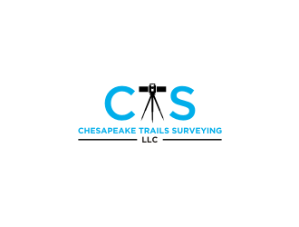 Chesapeake Trails Surveying LLC logo design by sodimejo