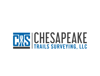Chesapeake Trails Surveying LLC logo design by Foxcody