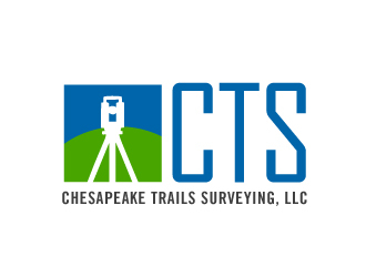 Chesapeake Trails Surveying LLC logo design by Foxcody