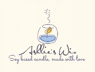 Ashlie’s Wicks logo design by Creativeminds