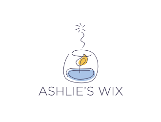 Ashlie’s Wicks logo design by blessings