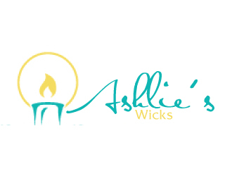 Ashlie’s Wicks logo design by ElonStark