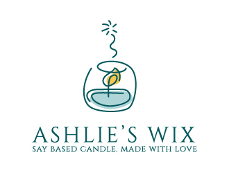 Ashlie’s Wicks logo design by gateout