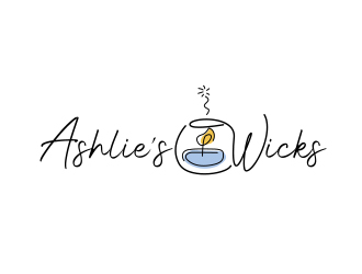 Ashlie’s Wicks logo design by chuckiey