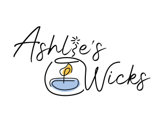 Ashlie’s Wicks logo design by chuckiey