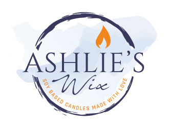 Ashlie’s Wicks logo design by MonkDesign