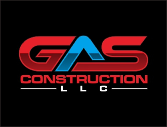 GAS Construction, LLC logo design by josephira