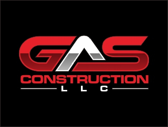 GAS Construction, LLC logo design by josephira