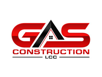 GAS Construction, LLC logo design by Benok