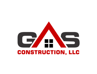 GAS Construction, LLC logo design by Girly