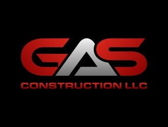 GAS Construction, LLC logo design by barley