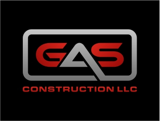 GAS Construction, LLC logo design by barley